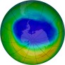 Antarctic Ozone 2011-11-12